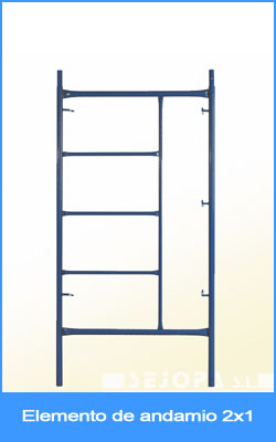 Elemento de andamio 2x1